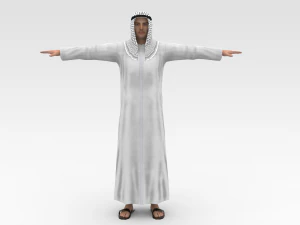Arab Male 3D Model