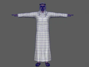 Arab Male 3D Model