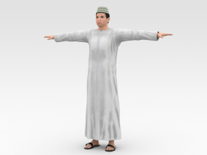 Arab Male Modello 3D