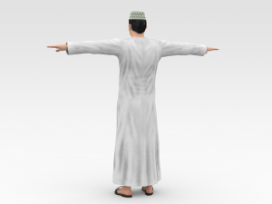 Arab Male Modello 3D