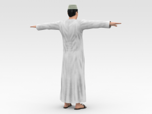 Arab Male Modello 3D