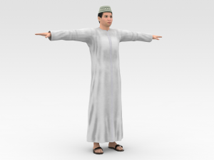 Arab Male Modello 3D