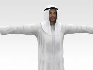 Arab Male 3D Модель