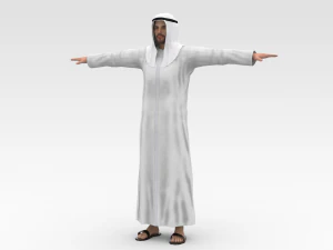 Arab Male 3D Model