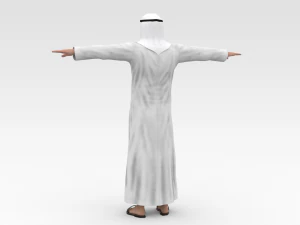 Arab Male 3D Model