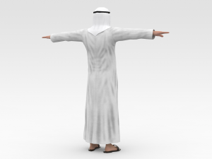 Arab Male 3D Модель