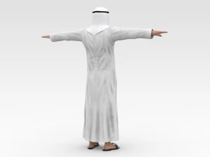Arab Male 3D Model