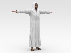 Arab Male 3D Модель