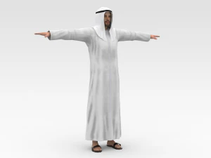Arab Male 3D Model