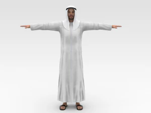 Arab Male 3D Model