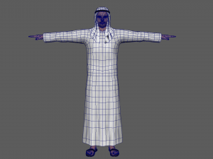 Arab Male 3D Модель