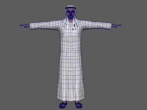Arab Male 3D Model