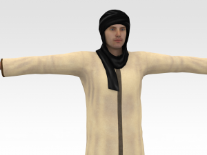 Arab Male 3D Модель