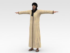 Arab Male 3D Модель