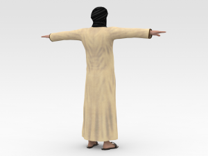 Arab Male 3D Модель