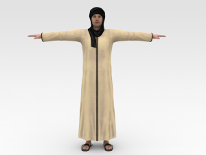 Arab Male 3D Модель