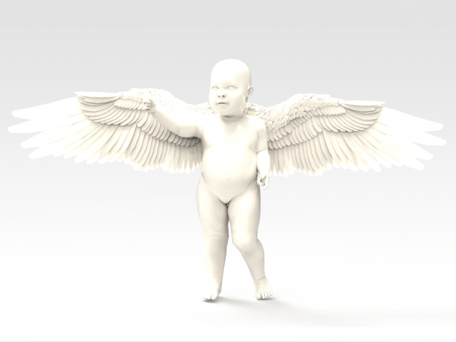 Angel outlet baby model