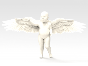 Baby Angel 3D Print Model