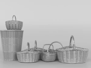 Baskets 3D Model