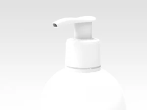 バスクリーム 3Dモデル