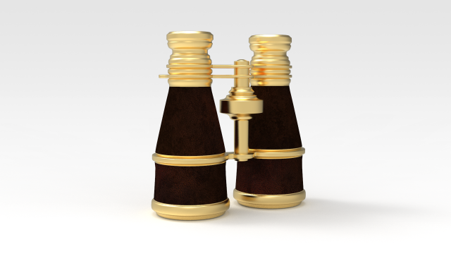 Binocular 3Dモデル .c4d .max .obj .3ds .fbx .stl .blend 