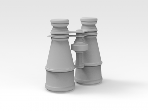 Binocular 3Dモデル