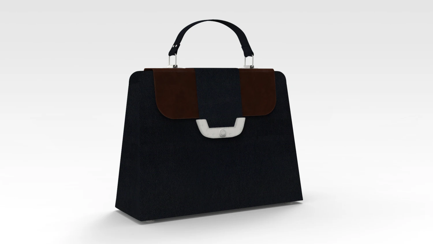 Leather Bag 3D Model .c4d .max .obj .3ds .fbx .stl .blend 