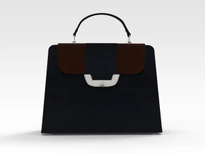 Leather Bag 3D Model