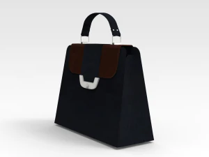 Leather Bag 3D Model