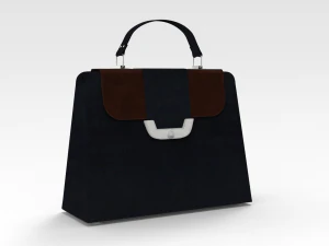Leather Bag 3D Model