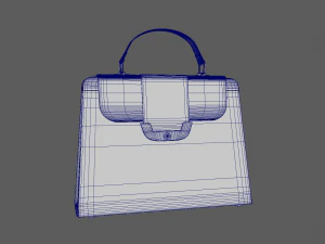 Leather Bag 3D Model