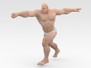 Bodybuilder Model 3D