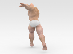 Bodybuilder Model 3D