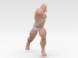 Bodybuilder Model 3D
