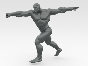 Bodybuilder Model 3D