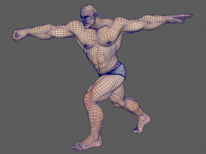 Bodybuilder 3D Model