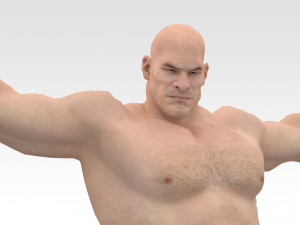 Bodybuilder Model 3D