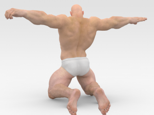 Bodybuilder Model 3D