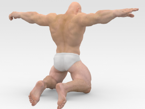 Bodybuilder Model 3D