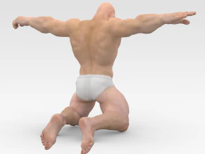 Fisiculturista Modelo 3D