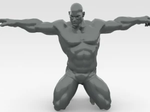 Fisiculturista Modelo 3D