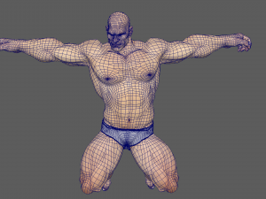 Bodybuilder Model 3D