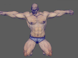 Fisiculturista Modelo 3D