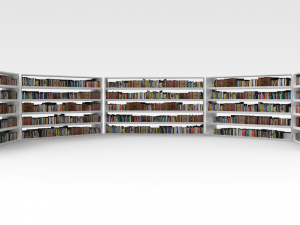 Book Rack Model 3D
