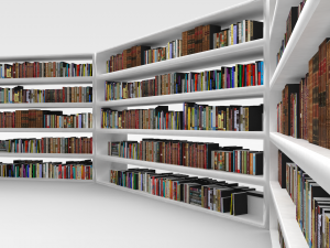 Book Rack Model 3D