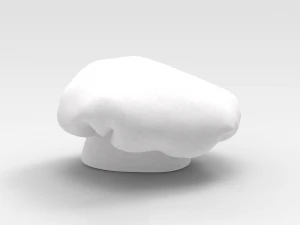 Chef Hat 3D Model