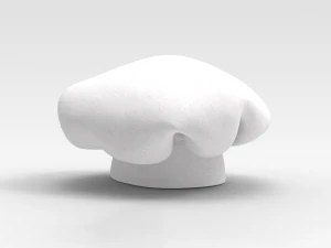 Chef Hat 3D Model
