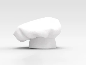 Chef Hat 3D Model