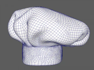 Chef Hat 3D Model
