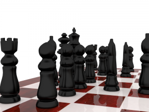 Chessboard Model 3D